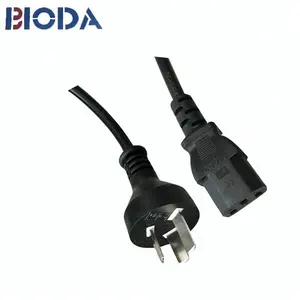 electric equipment supplies price high voltage power cable high quality IRAM Argentina 3pin power cord for computer