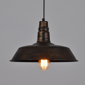 2017 Dubai Proyecto Hierro forjado negro lámpara de energía lámpara colgante con E27 iluminación para comedor/café/ restaurante - Product Image 3