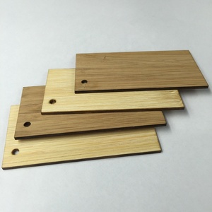 Étiquettes volantes en <span class=keywords><strong>bois</strong></span> de bambou, personnalisées avec votre propre logo, pièces - Product Image 1