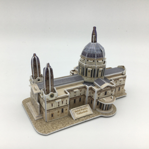 London UK <span class=keywords><strong>3D</strong></span> St Paul's Cathedral <span class=keywords><strong>Puzzle</strong></span>-Kit de <span class=keywords><strong>puzzle</strong></span> détaillé et fidèle à la vie pour les enfants - Product Image 5