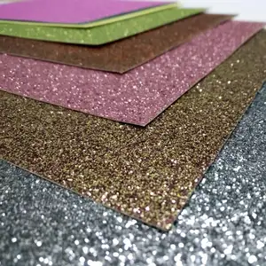 ฟรี AOZ ได้รับการอนุมัติสีสัน Glitter กระดาษสำหรับทำเค้ก Topper