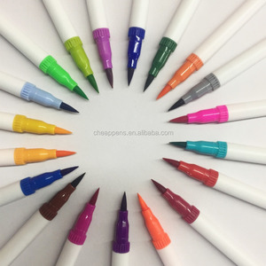 Penna a doppio pennello <span class=keywords><strong>per</strong></span> <span class=keywords><strong>acquerello</strong></span> con punta Fineline 0.4 e pennarelli a doppia punta a pennello 100 colori - Product Image 4