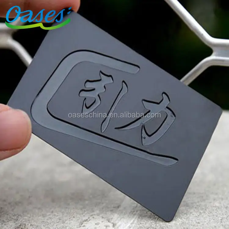 Metal stainless steel business card supplier