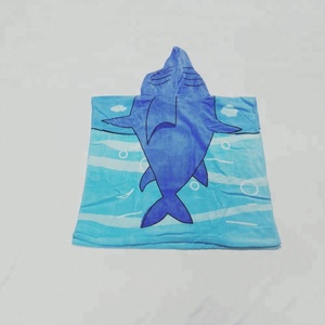 100% <span class=keywords><strong>Cotone</strong></span> Biologico Asciugamano Bambino <span class=keywords><strong>Accappatoio</strong></span>, Bambino Animale Con Cappuccio Asciugamano - Product Image 4