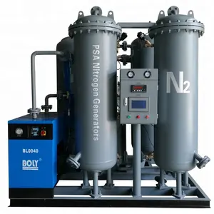 High Performance Psa nitrogen N2 Oxygen O2 Equipment / Production Machine with HMI Control Panel / Touch Screen / PLC