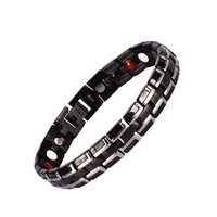 Bio germanio pulsera 99.999 beneficios magnética de titanio de Nano pulseras