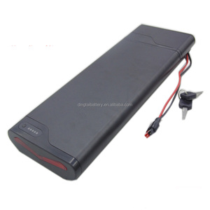 Harga Pabrik 24V Baterai Sepeda Listrik 24V 10Ah Sarung Belakang Ramping Baterai Li Ion Sepeda + Pengisi Daya 3A