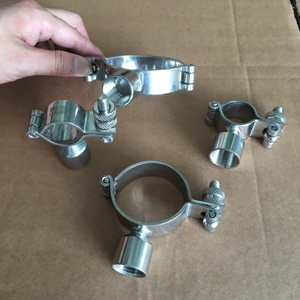 Supporto per Tubi in Acciaio Inox Lucidato/Gancio per Tubi/Supporto Esagonale per Tubi da 1/4" a 12" Pollici - Product Image 2