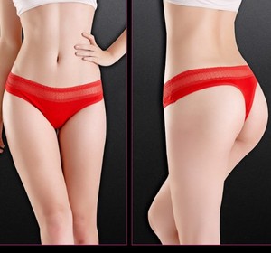 工厂价格在中国制造的年轻女孩100棉质内裤性感的女孩丁字裤 - Product Image 2
