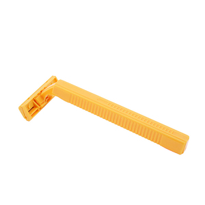 Mặt cạo dùng một lần cạo râu thẳng thợ cắt tóc nhựa dao cạo Cạo cạo đôi cạnh dao cạo đầu - Product Image 4