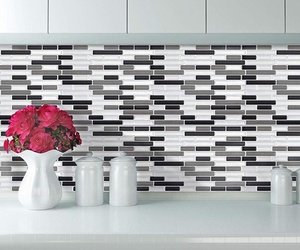 Buccia e Bastone Mattonelle Della Parete Della Cucina <span class=keywords><strong>Bagno</strong></span> Decorazione Della Parete 11*9.25 Inch Auto Adesivo Mattonelle di Mosaico - Product Image 4