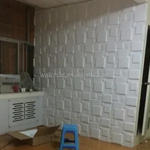 กระจกแสงสีเงินผ่าน3D ปกพื้นหลัง Wallart ตกแต่ง3d ผนังแผงผู้จัดจำหน่าย