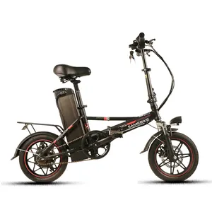新折叠电动自行车 14 “碳钢电动自行车