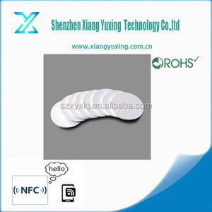 Диаметр 30 мм 13.56 МГц ISO 15693 RFID ПВХ Монета/Диск Тегов с <span class=keywords><strong>I</strong></span>. CODE SLi - Product Image 4