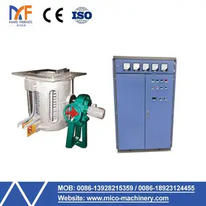 350KW Medium Frequency Induction Melting Furnace