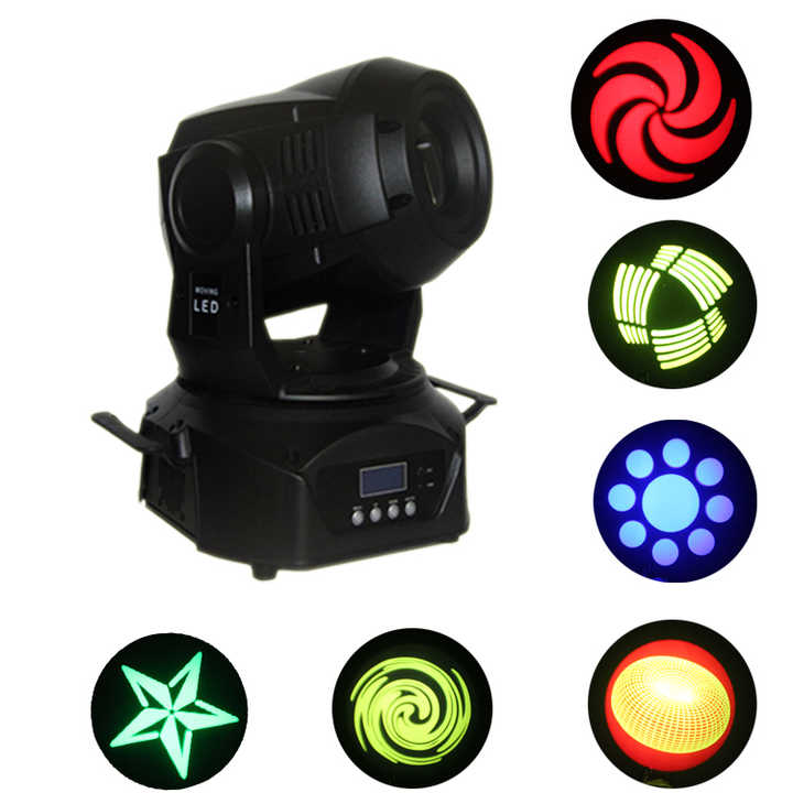2コ 高輝度 ムービングライト ステージライト六色 舞台照明