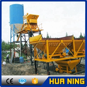 Pabrik <span class=keywords><strong>Batching</strong></span> Beton HZS25 Lini Produksi Mini Pompa Inti Motor Gearbox Bearing Performa Stabil - Product Image 3