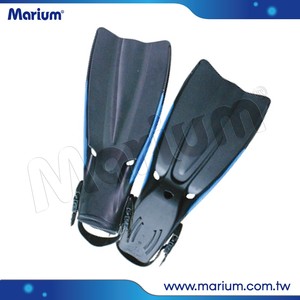 Aletas de Buceo de Goma con 2 Canales de Ventilación y Bolsillos Abiertos - Product Image 3