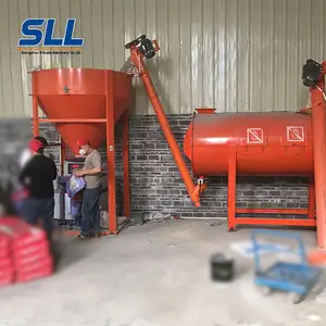 SINCOLA China turnkey solution new technology Simple dry mortar production line tile adhesive manufacturing plant