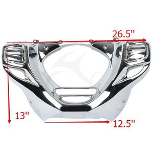 ชุดครอบแฟริ่งหน้าล่างโครเมียม TCMT สำหรับ Honda <span class=keywords><strong>Goldwing</strong></span> <span class=keywords><strong>1800</strong></span> GL1800 F6B ปี 2012-2017 อะไหล่รถมอเตอร์ไซค์ Gold Wing รุ่น XF29011897-E - Product Image 2