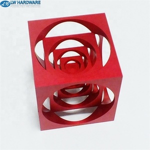 Aluminium anodisé Cnc, pièces de précision en aluminium rouge anodisé de précision, colorée - Product Image 5