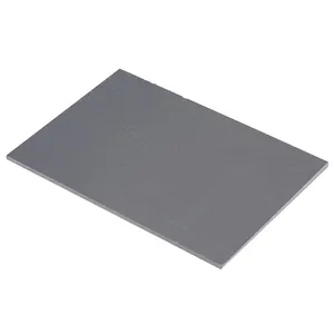 Foglio di plastica da 6mm fogli isolanti grigi puri ad alta densità naturali foglio di plastica in PVC