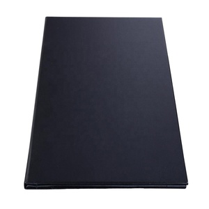 2แผง LED พับสีดำ Lit ผู้ถือเมนูสำหรับร้านอาหารคาเฟ่คลับ8.5X11 ''แทรก - Product Image 3