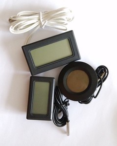 Termohigrómetro <span class=keywords><strong>digital</strong></span> lcd termómetro higrómetro seco y húmedo - Product Image 6