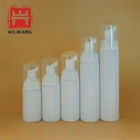 Çin üretici 50ml 60ml 100ml 150ml 200ml PET kabarcık temizleyici plastik pompa köpük sprey şişe