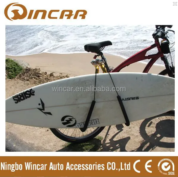 Estante ajustable para tabla de Surf se puede montar en bicicletas