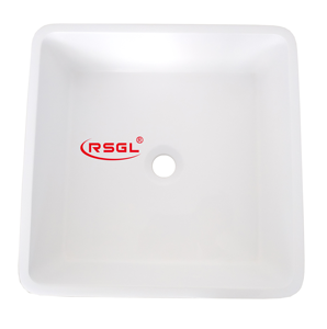 square Bath Toilet <strong>Sink</strong> Solid Surface <strong>Small</strong> <strong>Sink</strong> - Product Image 5