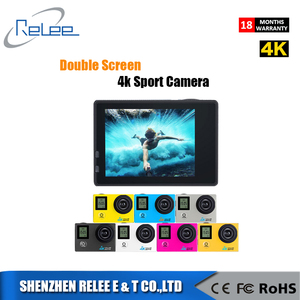 2018 HOT Doppio dello schermo di allwinner V3 sport DV WiFi 4 <span class=keywords><strong>k</strong></span> Diving 30 m Impermeabile macchina fotografica di azione - Product Image 4