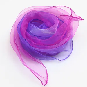 small ombre square velvet balance training scarf juggling scarf