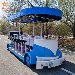 Bike Cycle Party Travel Luxury Attractions Pedibus Beer Bike Sale Solar Panel Pedal Bus Party Bike Cycle Tours