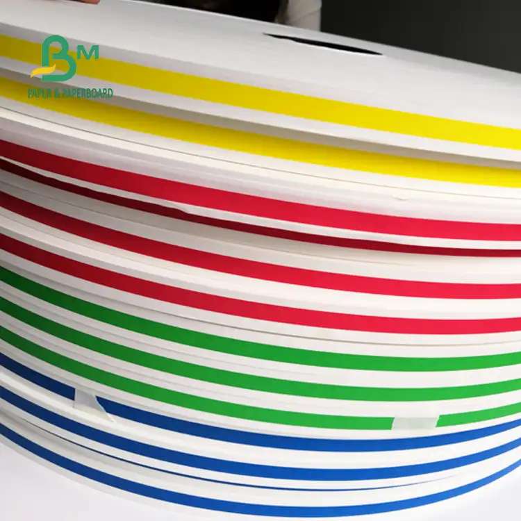Papel de palha printable biodegradável, 60g, 120g, grau alimentício, colorido, 14mm, 15mm