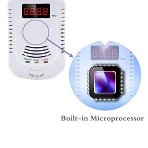 Alarma de fugas de <span class=keywords><strong>Gas</strong></span> CH4, Sensor de <span class=keywords><strong>Gas</strong></span> para la cocina del hogar, batería trasera, Detector de <span class=keywords><strong>Gas</strong></span> <span class=keywords><strong>Lpg</strong></span>, Detector de equipo seguro - Product Image 5