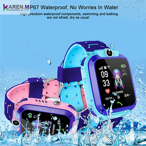 학생 2G 스마트 시계 Q12 SIM 카드 카메라 다이얼 LBS SOS 어린이 전화 smartwatch S5
