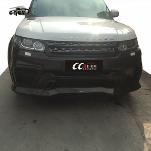 Kit de carrosserie confortable, ensemble de carrosserie large pour Land Rover <span class=keywords><strong>Range</strong></span> Rover sport en style asp, pare-choc avant, jupes latérales et latérales - Product Image 2