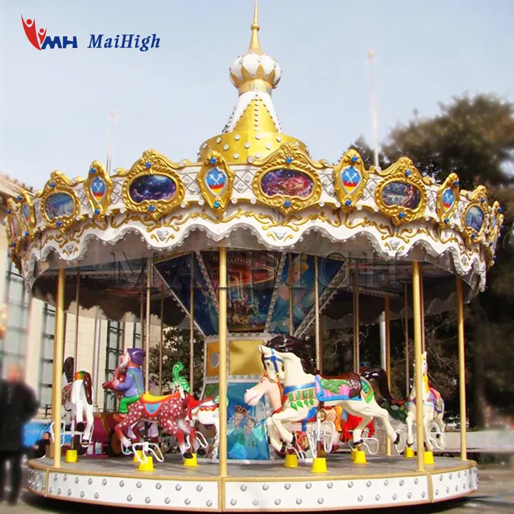 Moderna di alta qualità amusement rides utilizzato merry go round carosello di cavalli per la vendita