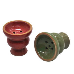 Nargile de Sheesha Narguile Chicha <span class=keywords><strong>Cachimbas</strong></span> tabaco Shisha cerámica, tazón de fuente de Hookah tazón - Product Image 5