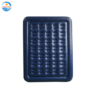 OEM עמיד PVC נהרו אחת אוויר מזרן מתנפח <span class=keywords><strong>Airbed</strong></span> עם מובנה חשמלי משאבת PVC מיטה זוגית מלכת גודל מיטת - Product Image 5
