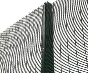 Clôture de sécurité anti-escalade haute, clôture d'aéroport à vue dégagée, clôture anti-escalade haute sécurité 358, <span class=keywords><strong>prix</strong></span> - Product Image 2