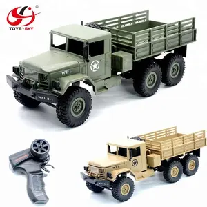 WPLB-16 Crawler RC 6x6 Truk Off-road Kendaraan Militer Truk untuk dijual