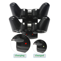 Station de charge double 2 en 1 pour manette de jeu Sony PlayStation 3 Move Controller PS3 Joystick Gamepad Joypad