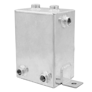 Réservoir d'huile en aluminium 2L universel, réservoir de surpression en aluminium fabriqué - Product Image 3