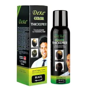 Dexe fibres de renforcement des cheveux tête chauve spray de croissance de cheveux pour homme