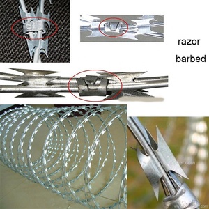 132a38g M87 CL-39 mạ kẽm đỉnh <span class=keywords><strong>Clip</strong></span> Trung Quốc phần cứng clinching mặt hàng chủ lực lý tưởng dao cạo dây <span class=keywords><strong>clip</strong></span> cho hàng rào - Product Image 4