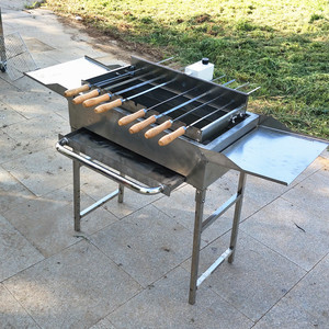 Chipre barbacoa estilo giratorio <span class=keywords><strong>asador</strong></span> portátil plegado Grill - Product Image 1
