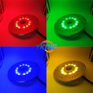 Yaokingled 316L paslanmaz çelik 36W RGB LED ışık IP68 peyzaj DC24V için reçine bahçe çeşme - Product Image 6