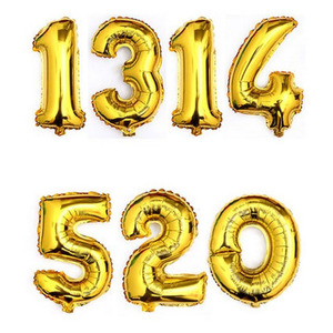 Ballon en feuille d'aluminium pour fête avec ballons à l'hélium numéro <span class=keywords><strong>1314</strong></span> <span class=keywords><strong>520</strong></span> - Product Image 1